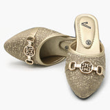 Girls Banto Slipper - Fawn, Girls Slippers, Chase Value, Chase Value