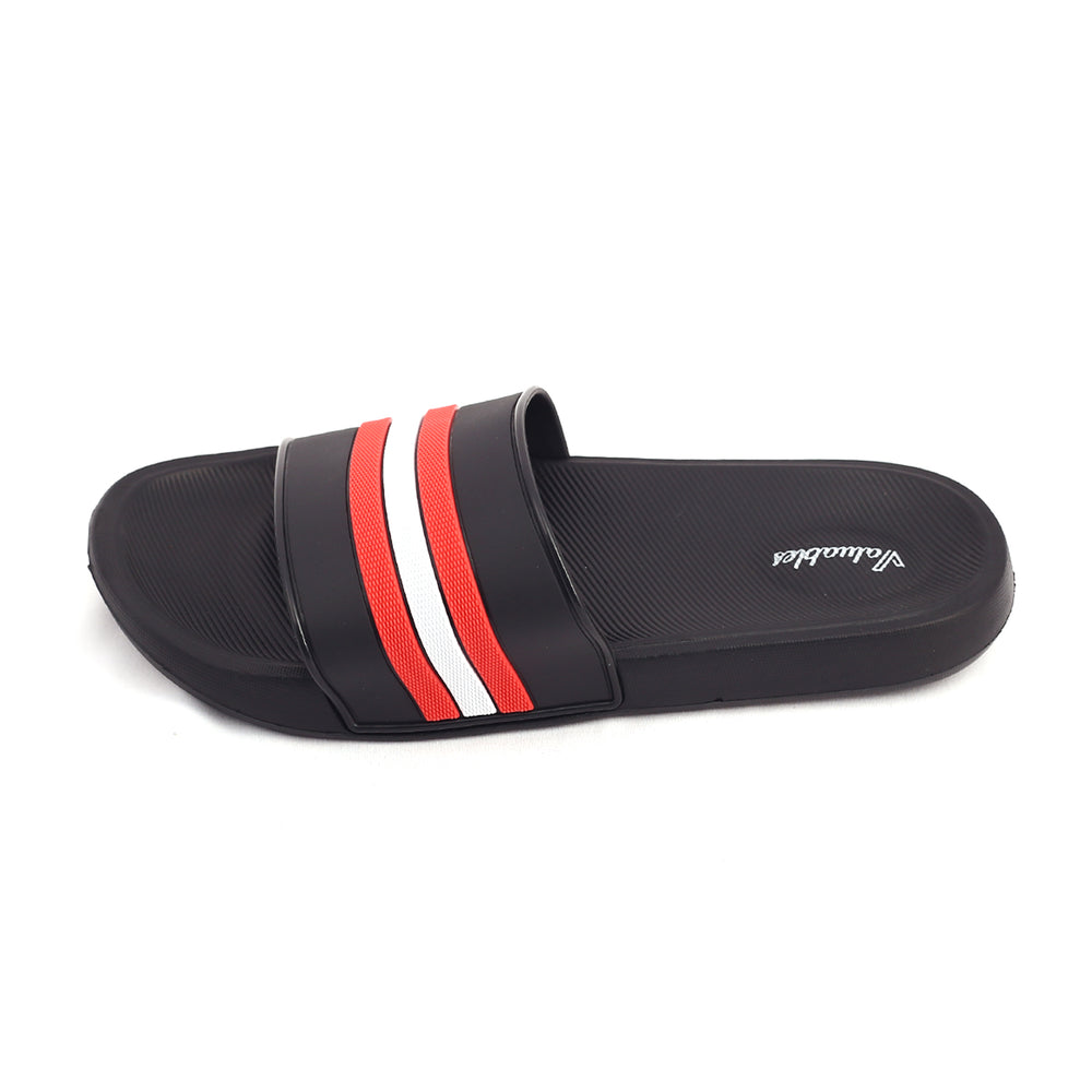 Valuable Open-toe Men's Slider - Black, Men's Slippers, Chase Value, Chase Value