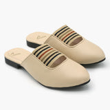 Girls Banto Slipper - Fawn, Girls Slippers, Chase Value, Chase Value