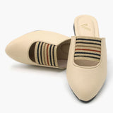 Girls Banto Slipper - Fawn, Girls Slippers, Chase Value, Chase Value