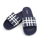 Valuable Open-toe Men's Slider - Navy Blue, Men's Slippers, Chase Value, Chase Value