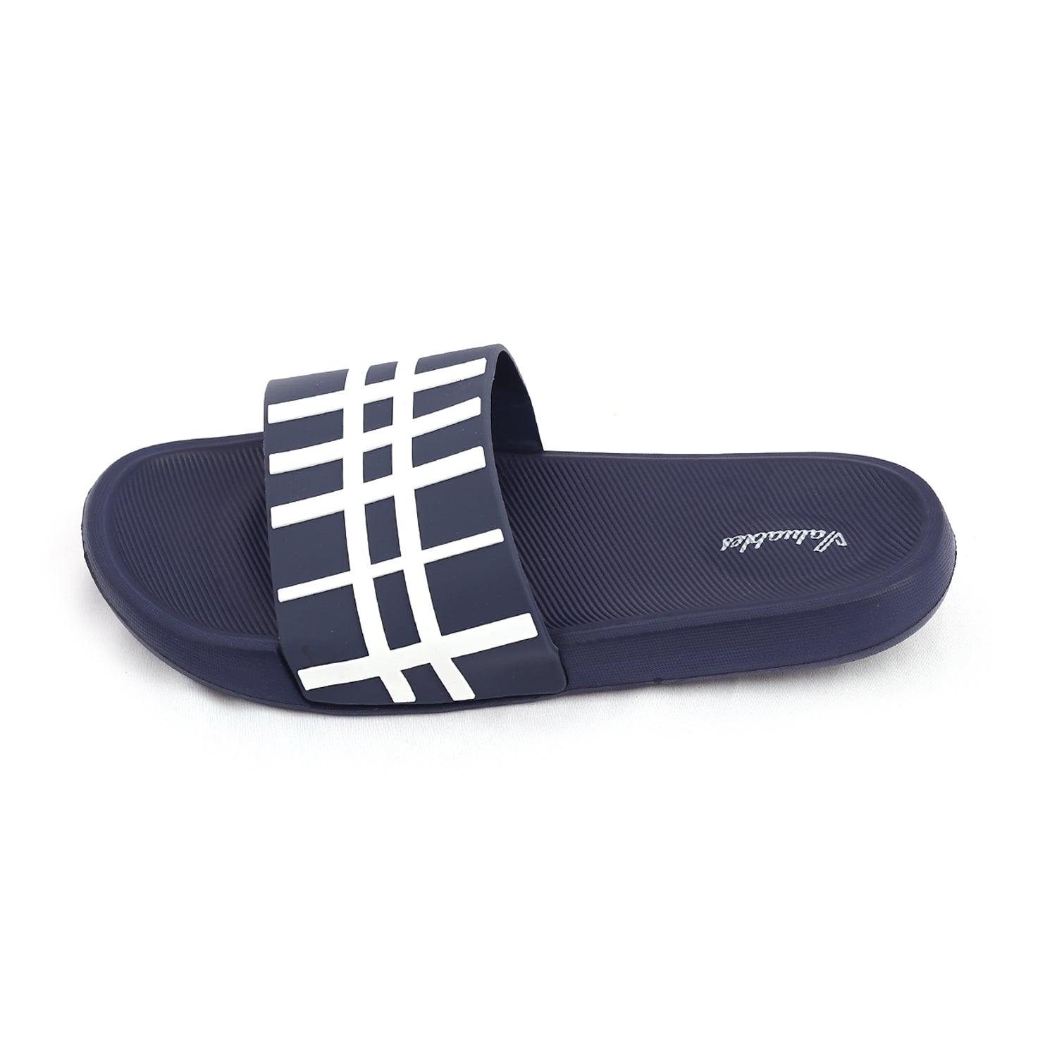 Valuable Open-toe Men's Slider - Navy Blue, Men's Slippers, Chase Value, Chase Value