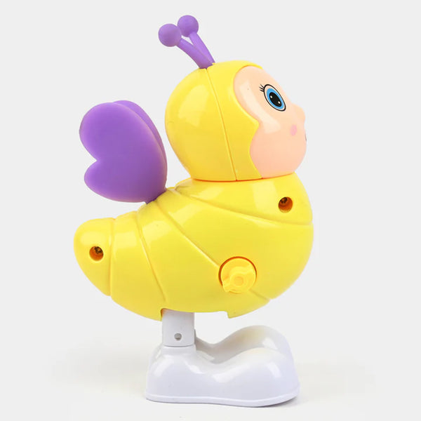 Hopping Bee Toy - Yellow