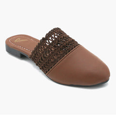 Girls Banto Slipper - Brown, Girls Slippers, Chase Value, Chase Value