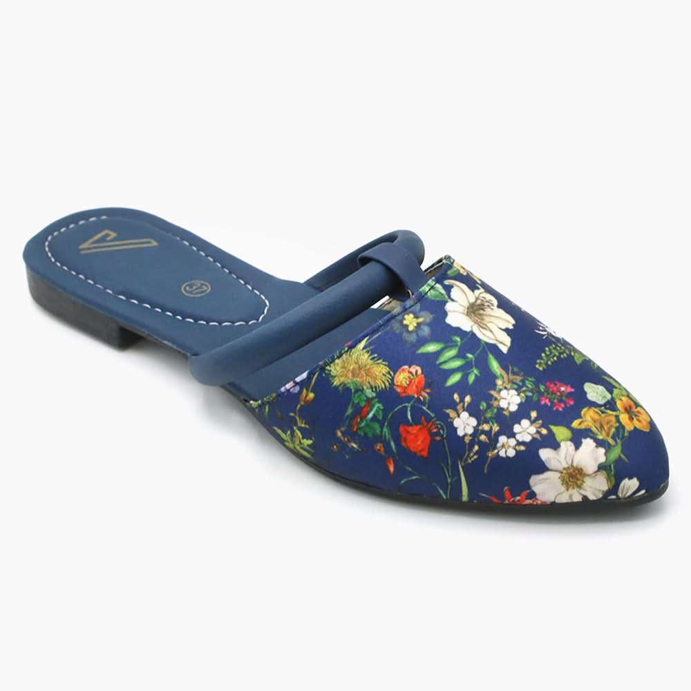 Women's Banto Slipper - Blue, Women Slippers, Chase Value, Chase Value