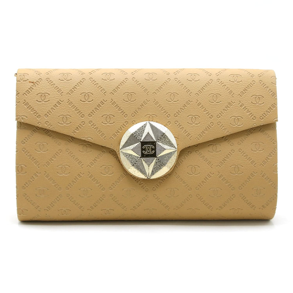 Women's Shoulder Bag - 6971 - Beige, Women Bags, Chase Value, Chase Value