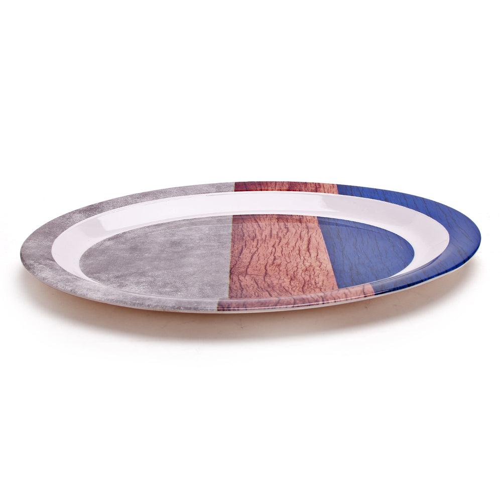 Serving Dish - Blue, Tray, Chase Value, Chase Value