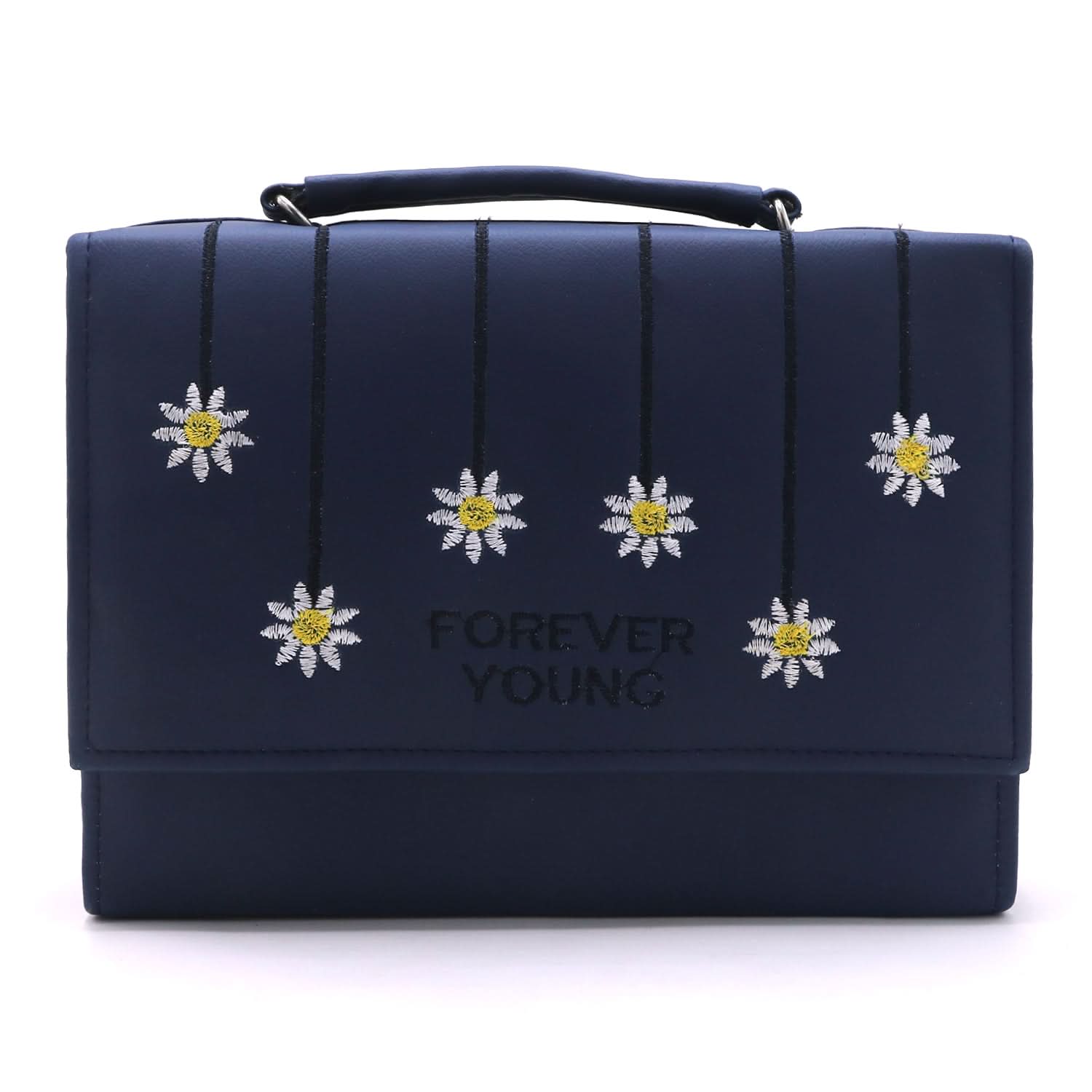 Women's Shoulder Bag - Navy Blue, Women Bags, Chase Value, Chase Value