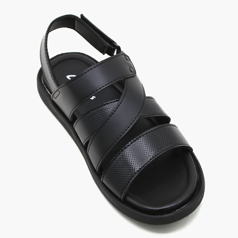Men's Sandal - Black, Men's Sandals, Chase Value, Chase Value