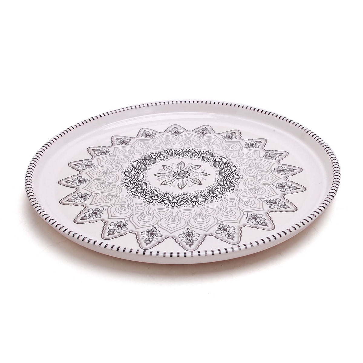 Flate Plate 10"Inches Heavy - Grey, Plates & Bowls, Chase Value, Chase Value
