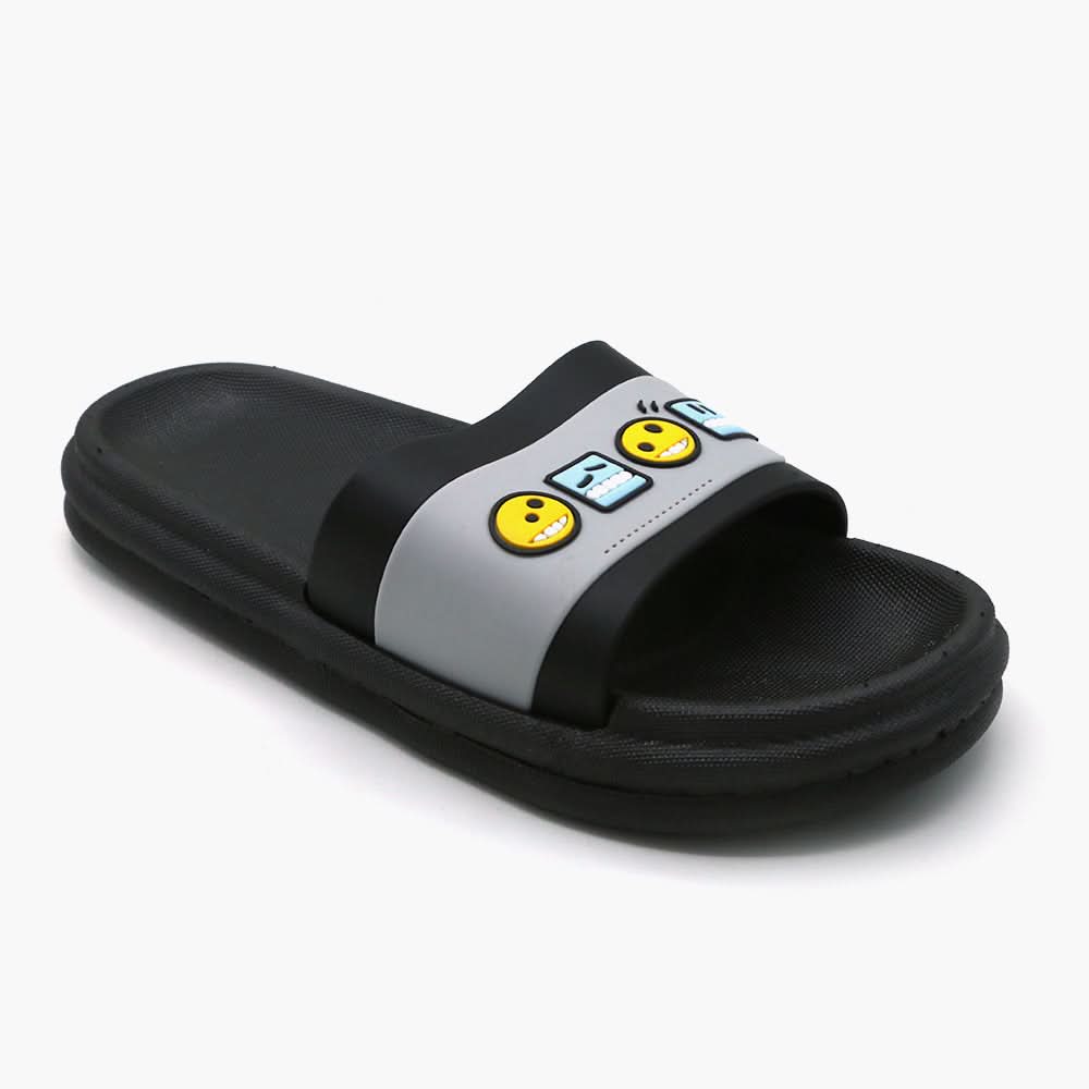 Men's Slider - Black, Men's Slippers, Chase Value, Chase Value