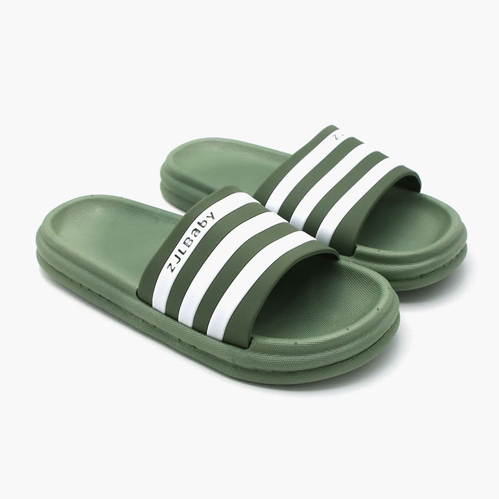 Men's Slider - Green, Men's Slippers, Chase Value, Chase Value