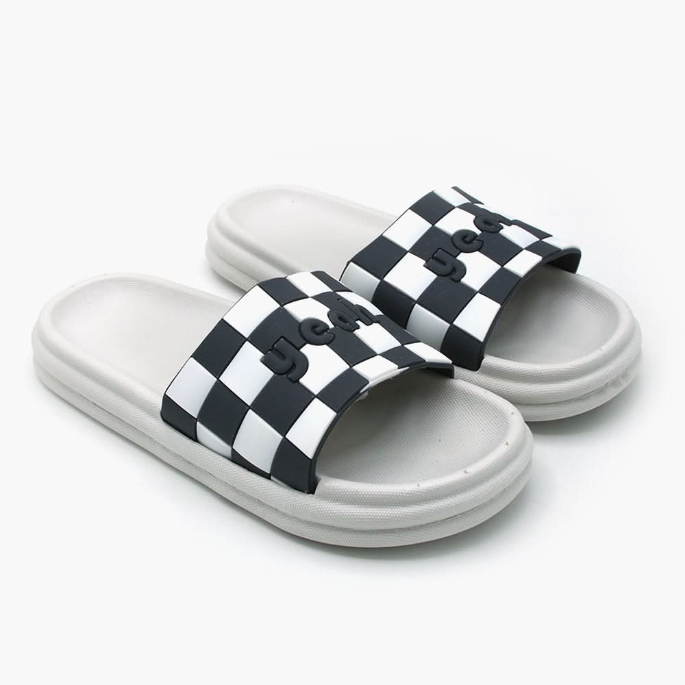 Men's Slider - White, Men's Slippers, Chase Value, Chase Value
