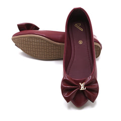 Women's Pumps - Maroon