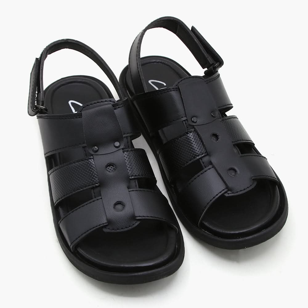 Men's Sandal - Black, Men's Sandals, Chase Value, Chase Value