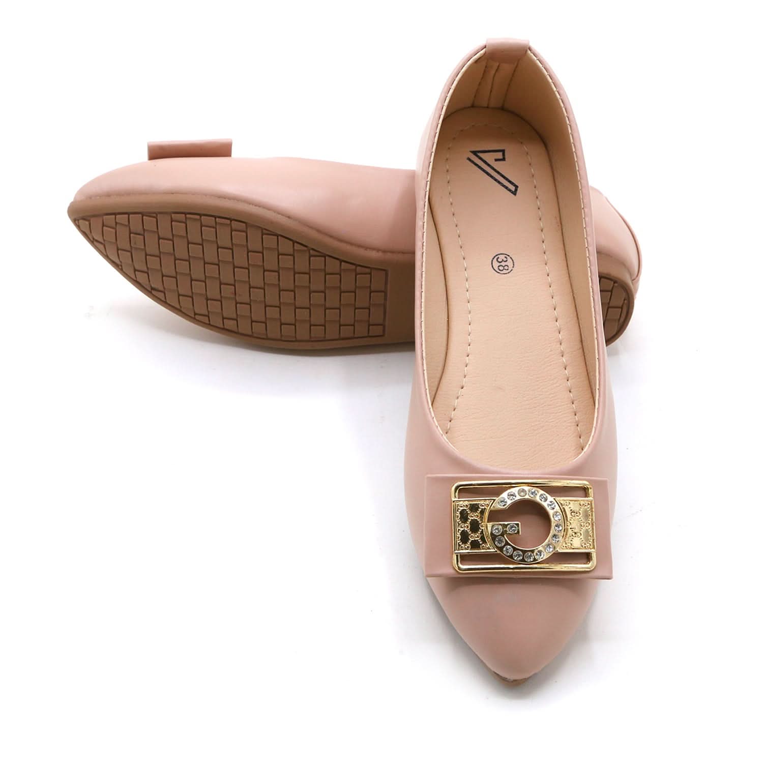 Women's Pumps - Peach, Women Pumps, Chase Value, Chase Value