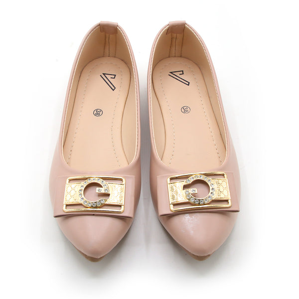 Women's Pumps - Peach