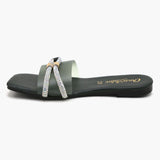 Girls Slipper - Green, Girls Slippers, Chase Value, Chase Value