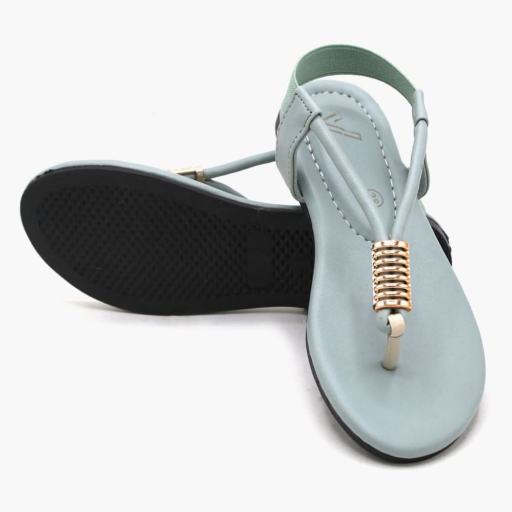 Girls Slipper - Light Green, Girls Slippers, Chase Value, Chase Value