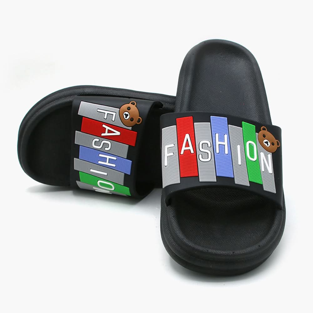 Men's Slider - Black, Men's Slippers, Chase Value, Chase Value