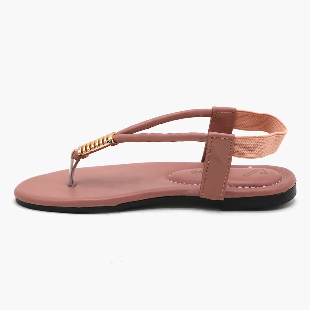 Girls Slipper - Peach, Girls Slippers, Chase Value, Chase Value