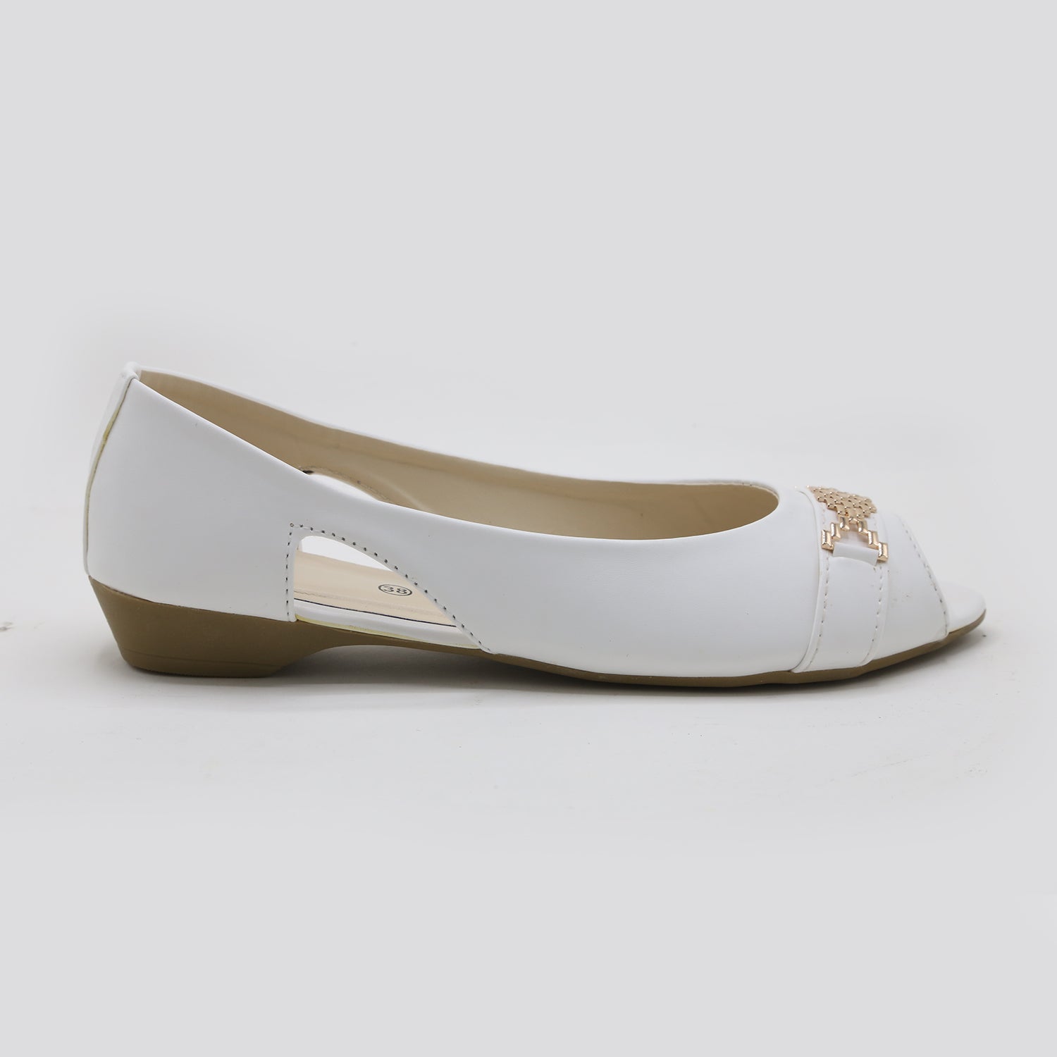 Valuable Women's Peeptoe - White, Women Peeptoe, Chase Value, Chase Value