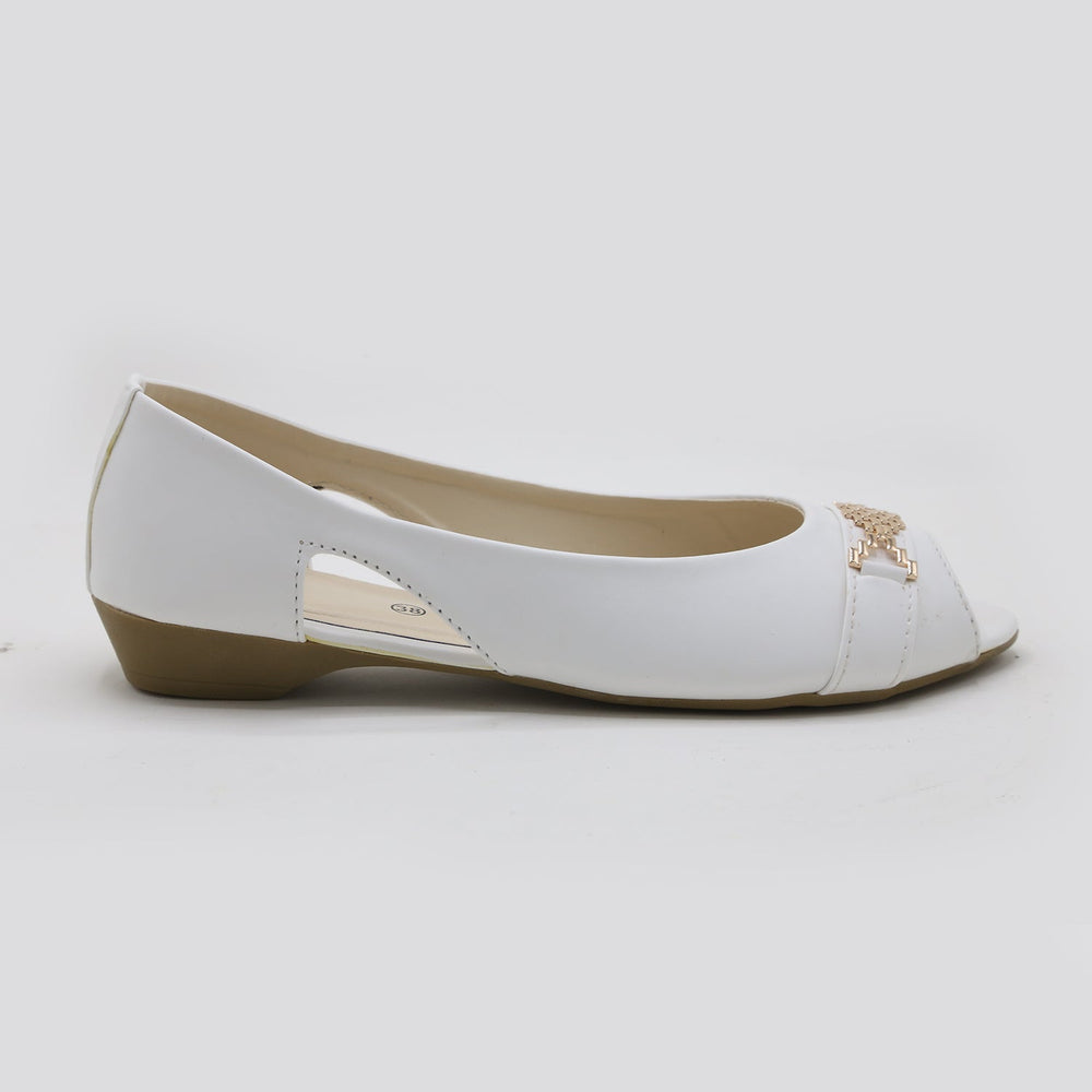 Valuable Women's Peeptoe - White, Women Peeptoe, Chase Value, Chase Value