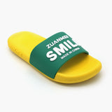 Women's Slider - Green, Women Slippers, Chase Value, Chase Value