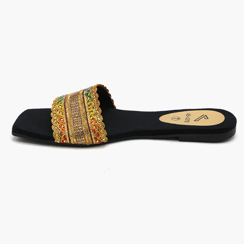 Women's Slipper - Black, Women Slippers, Chase Value, Chase Value