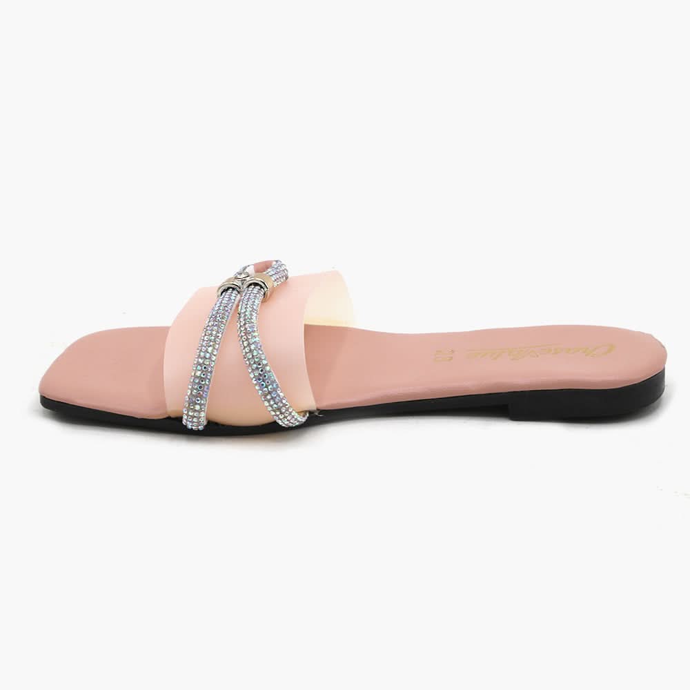 Girls Slipper - Pink, Girls Slippers, Chase Value, Chase Value