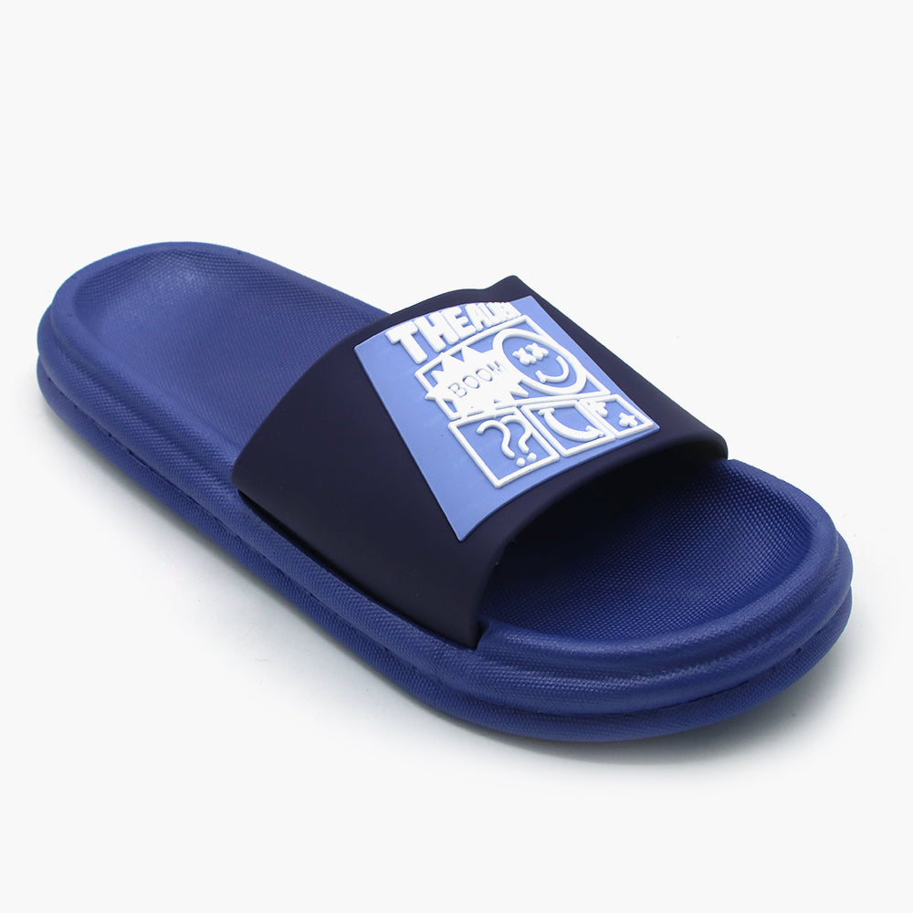 Men's Slider - Blue, Men's Slippers, Chase Value, Chase Value