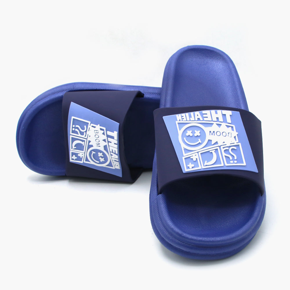 Men's Slider - Blue, Men's Slippers, Chase Value, Chase Value