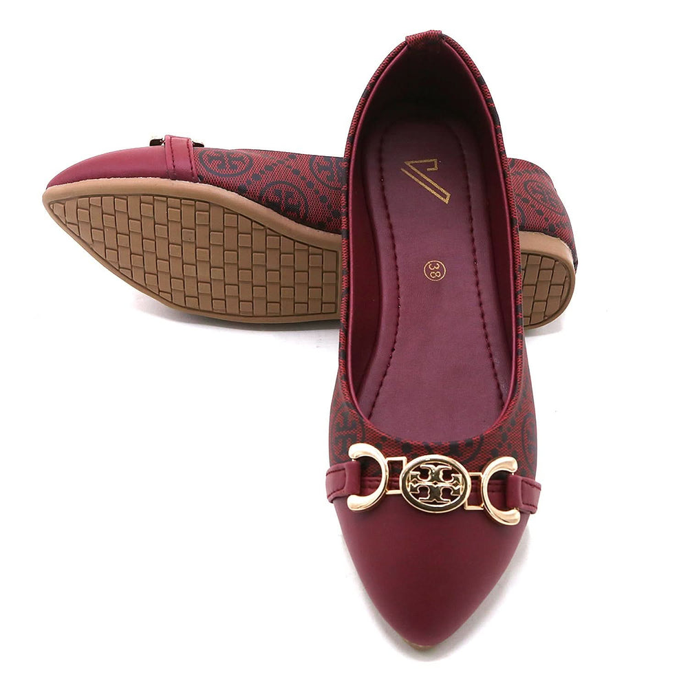 Women's Pumps - Maroon, Women Pumps, Chase Value, Chase Value