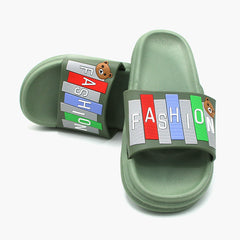 Men's Slider - Green, Men's Slippers, Chase Value, Chase Value