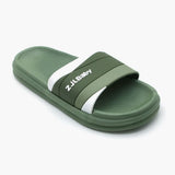 Men's Slider - Green, Men's Slippers, Chase Value, Chase Value