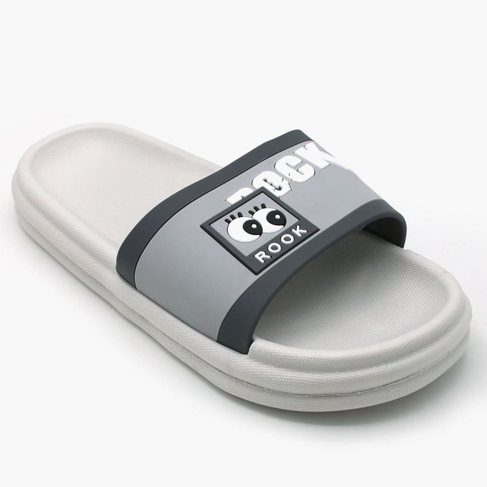 Men's Slidder - White, Men's Slippers, Chase Value, Chase Value