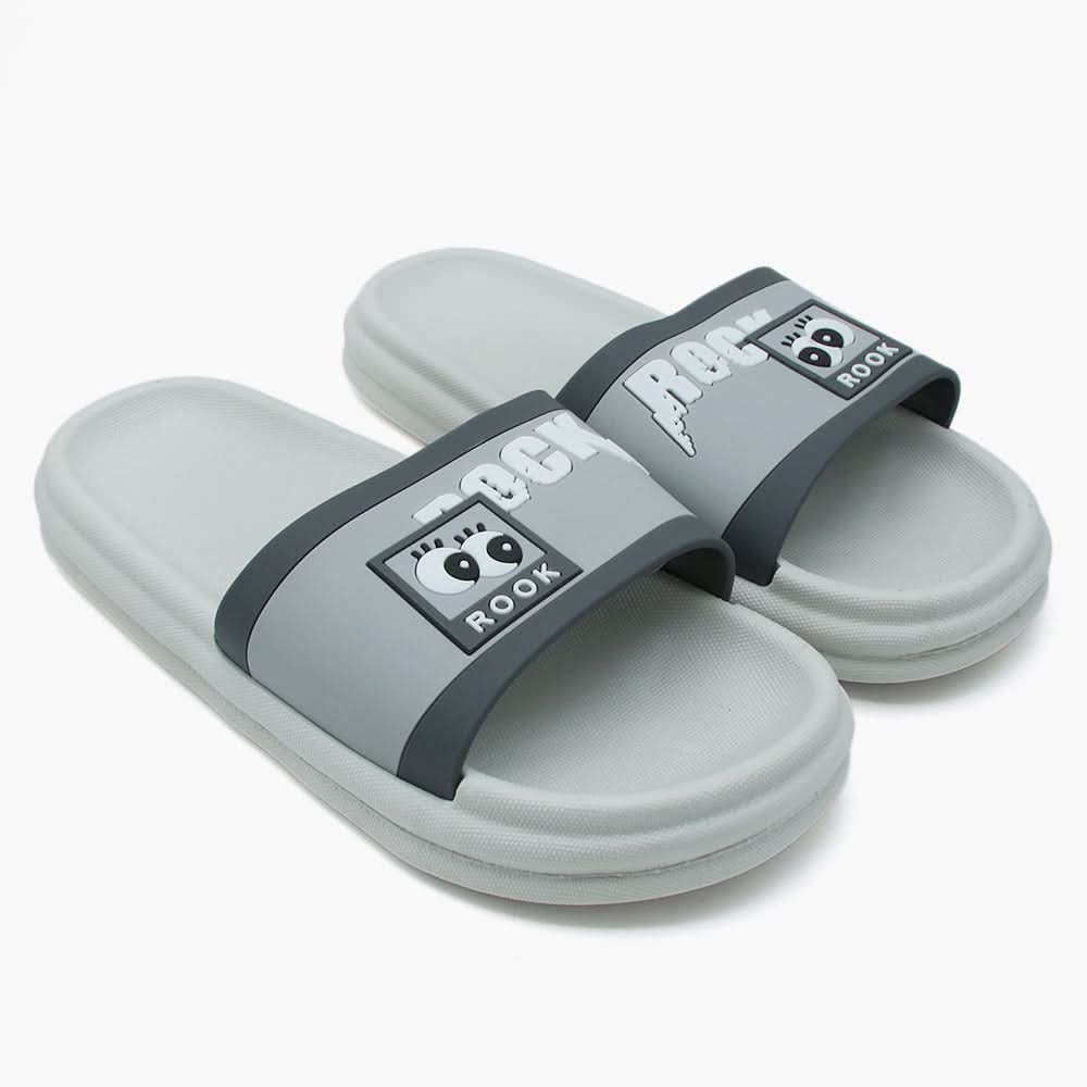 Men's Slidder - White, Men's Slippers, Chase Value, Chase Value