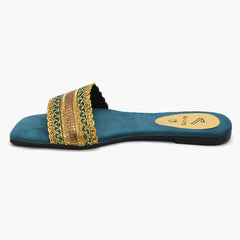 Women's Slipper - Green, Women Slippers, Chase Value, Chase Value