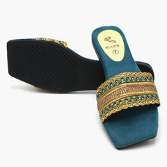 Women's Slipper - Green, Women Slippers, Chase Value, Chase Value