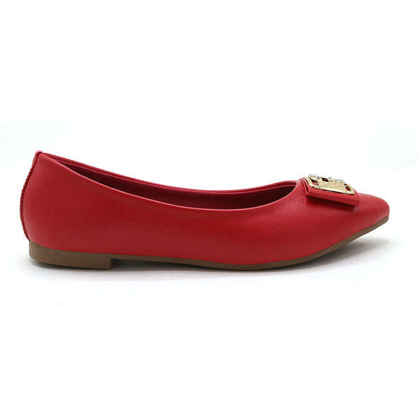 Women's Pumps - Red