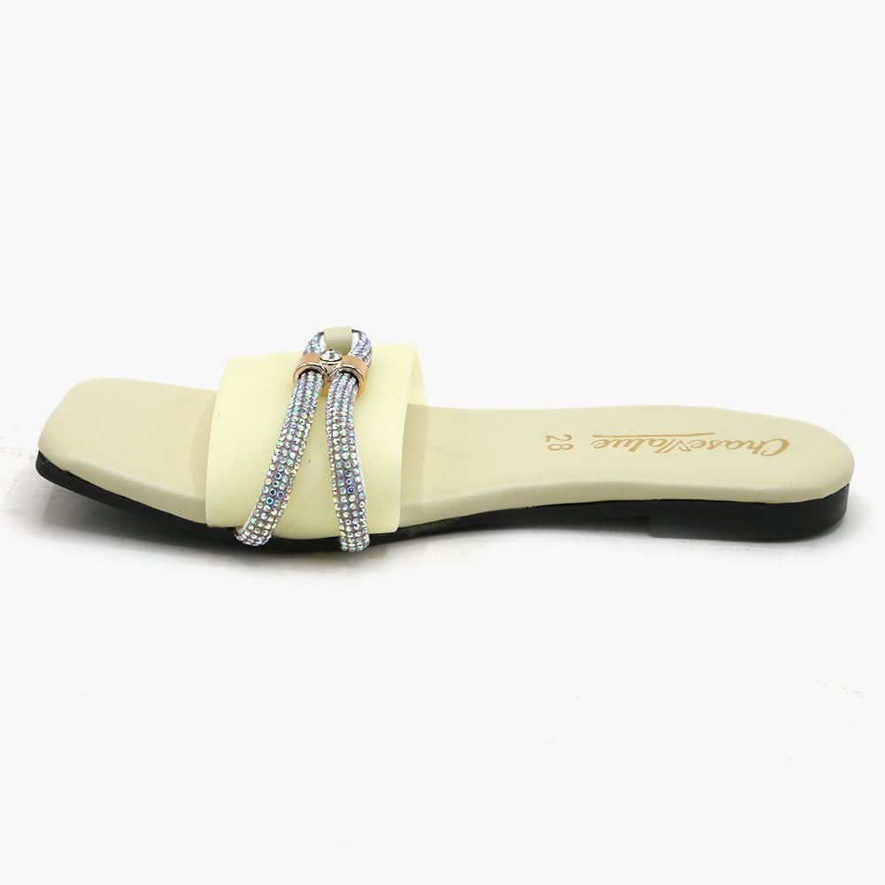 Girls Slipper - Yellow, Girls Slippers, Chase Value, Chase Value