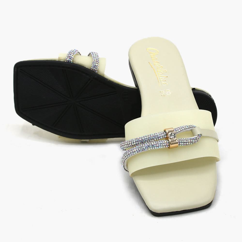 Girls Slipper - Yellow, Girls Slippers, Chase Value, Chase Value