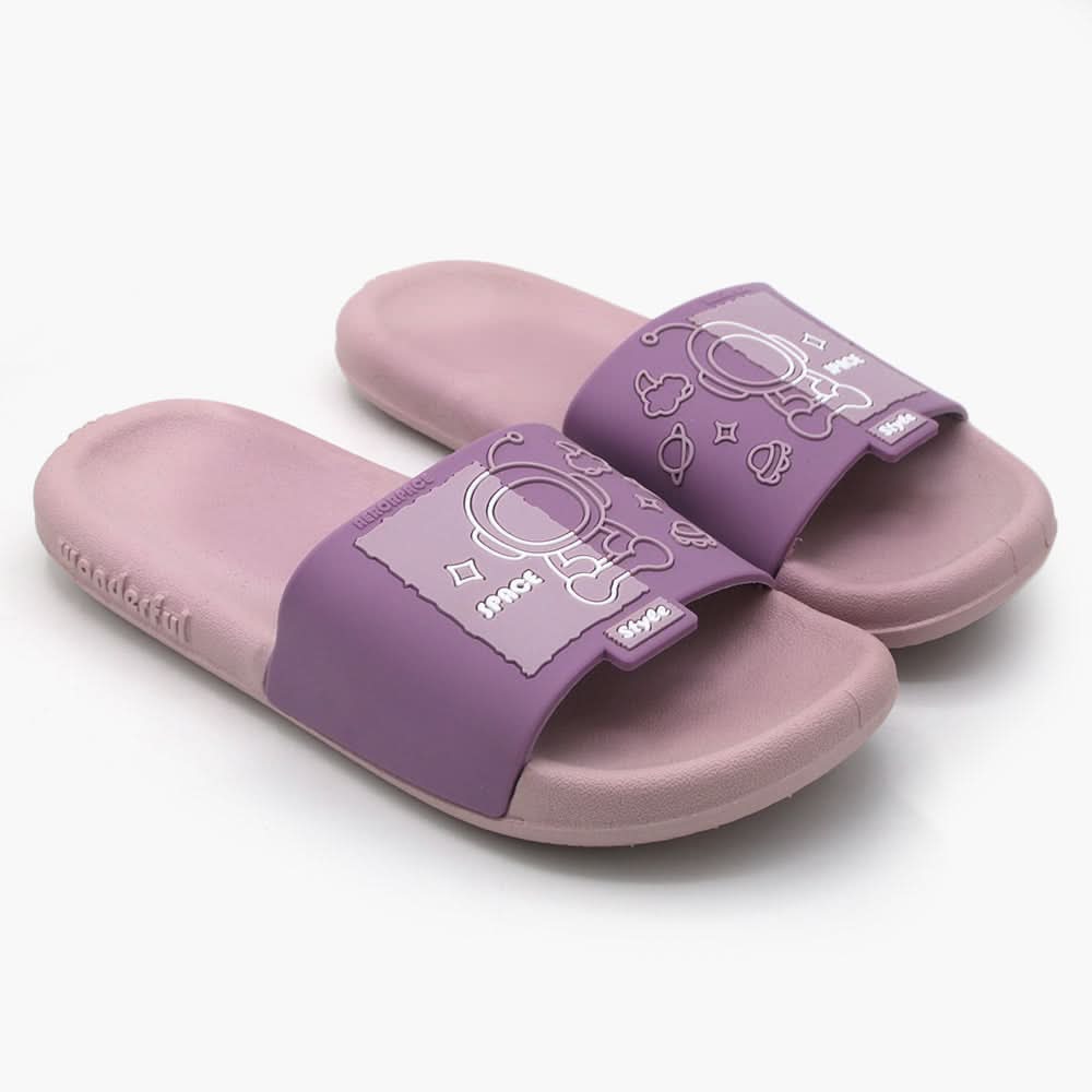 Women's Slider - Purple, Women Slippers, Chase Value, Chase Value