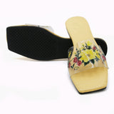 Women's Slipper - Yellow, Women Slippers, Chase Value, Chase Value