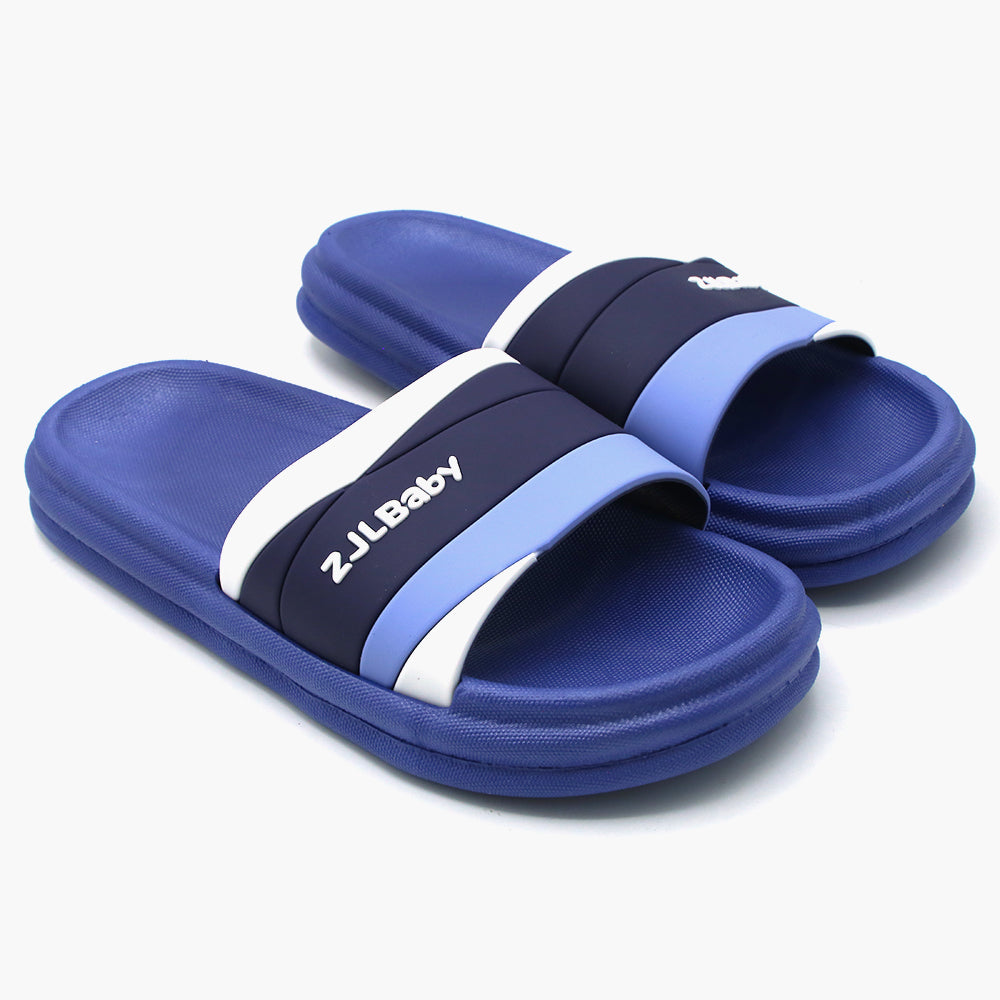 Men's Slider - Blue, Men's Slippers, Chase Value, Chase Value