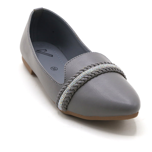 Women's Pumps - Grey