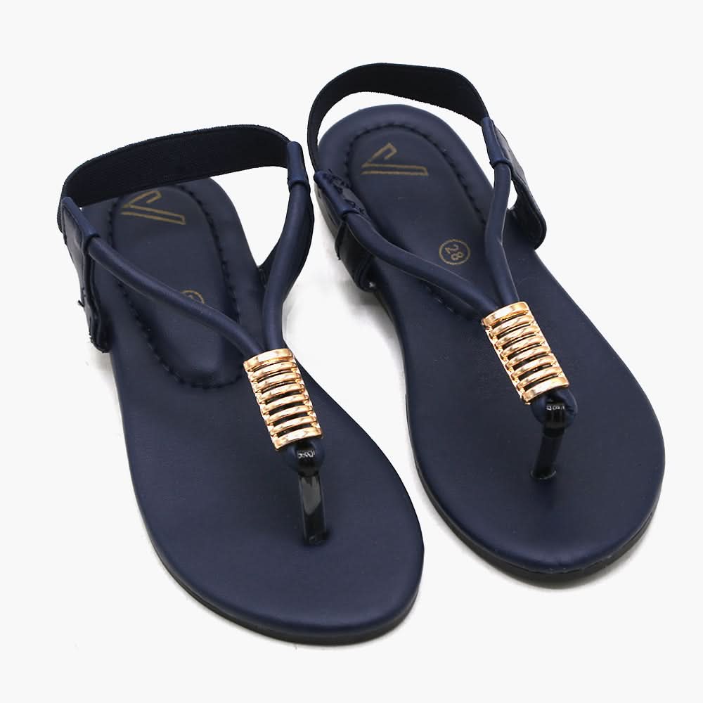 Girls Slipper - Navy Blue, Girls Slippers, Chase Value, Chase Value