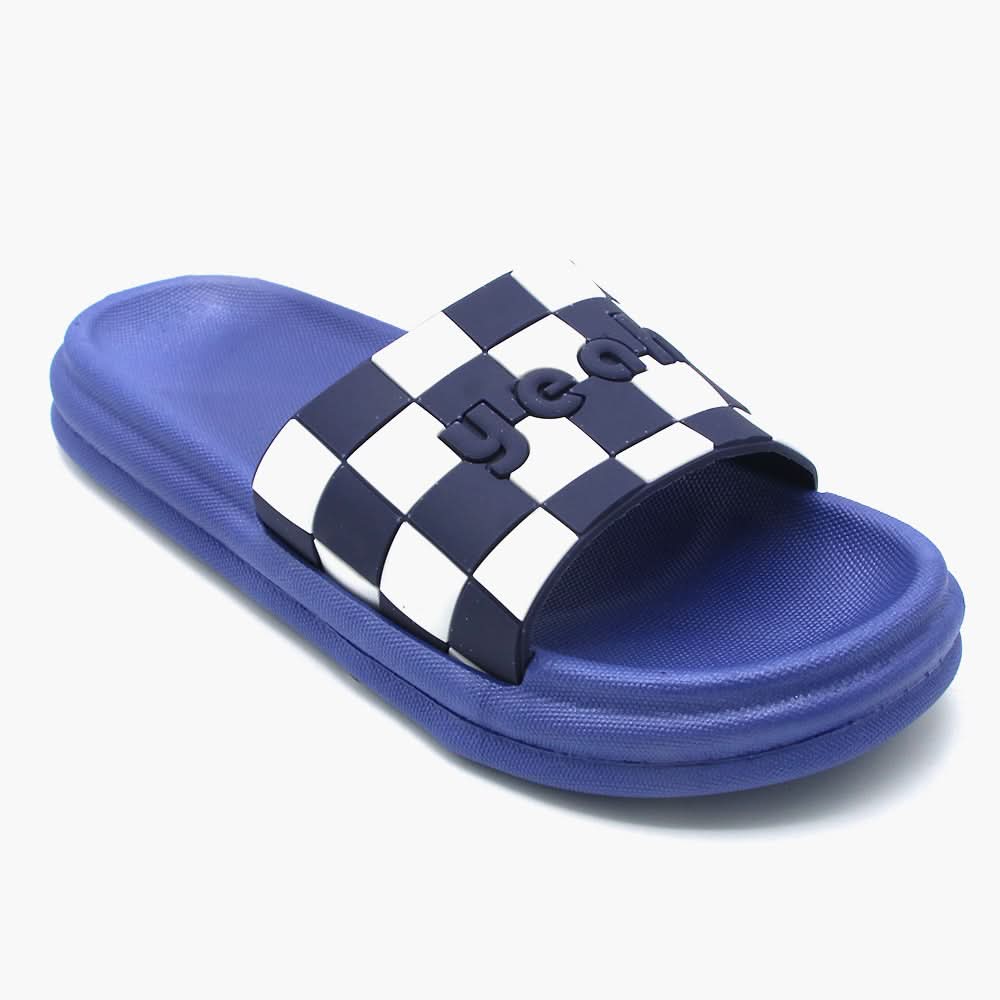 Men's Slider - Blue, Men's Slippers, Chase Value, Chase Value