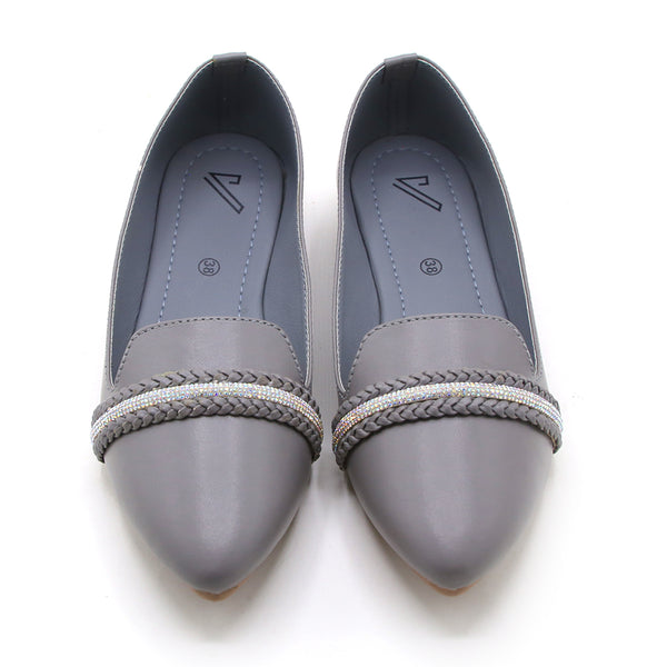 Women's Pumps - Grey