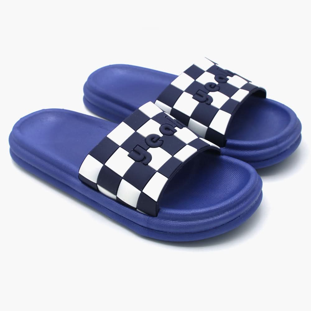 Men's Slider - Blue, Men's Slippers, Chase Value, Chase Value